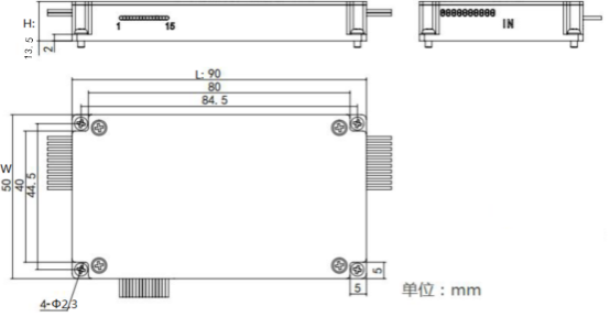 外形尺寸2 外形尺寸2