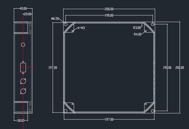 步进可调光延迟线尺寸图 步进可调光延迟线尺寸图